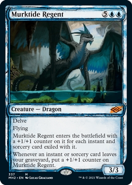 Murktide Regent Modern Horizons II - Sketch Frame